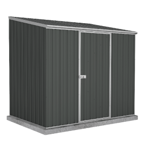 Spacesaver Skillion Roof 2.26m x 1.52m Single Door Colorbond Shed