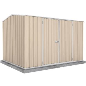 Economy Absco Shed 3m x 2.26m Gable Roof Double Door Colour