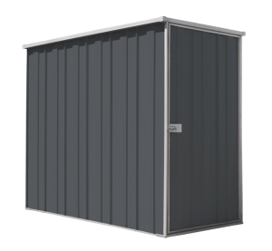Slimline F36 Flat Roof 2.105m x 1.07m Side Entry Colour Shed