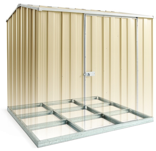 Slimline F36 Flat 1.07m x 2.105m Side Entry Garden Shed Cheap Sheds