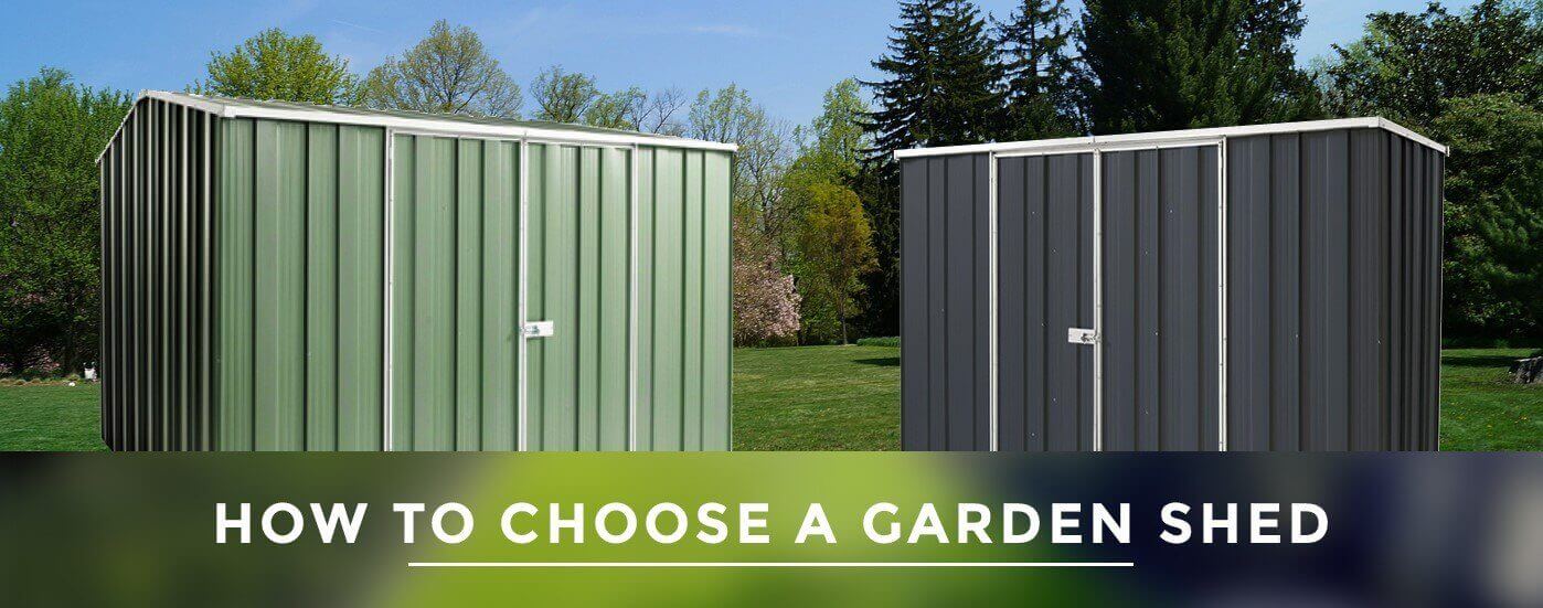 Choosing a garden shed banner