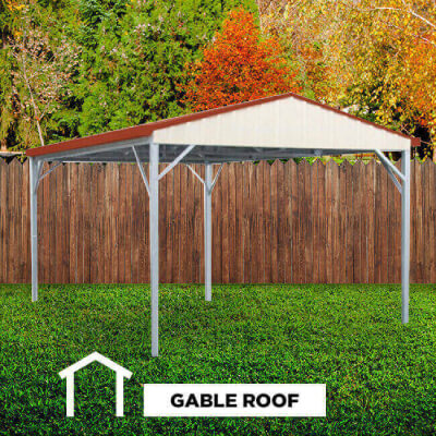 Gable Roof carport kit