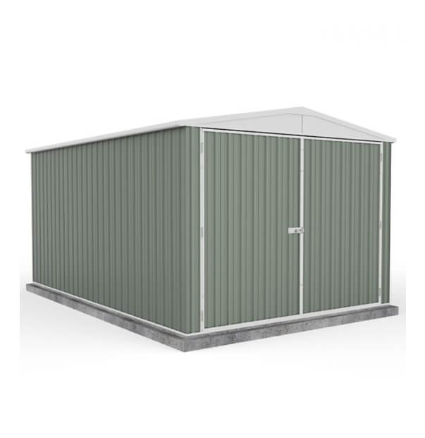 Highlander Gable Roof 3m x 4.5m Double Door Extra High Colorbond Shed