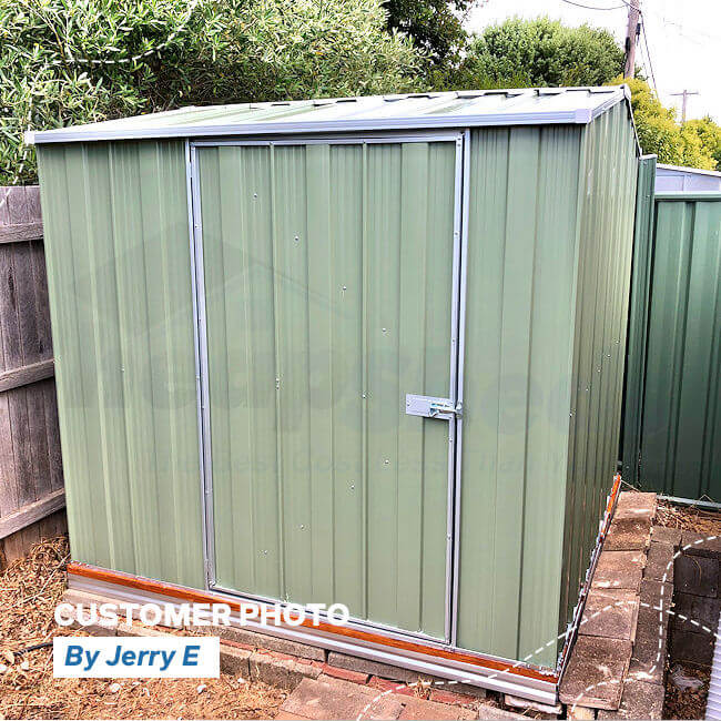 Cheap Sheds Garden Shed 2.1m x 2.1m x 2.02m Gable Roof in Rivergum