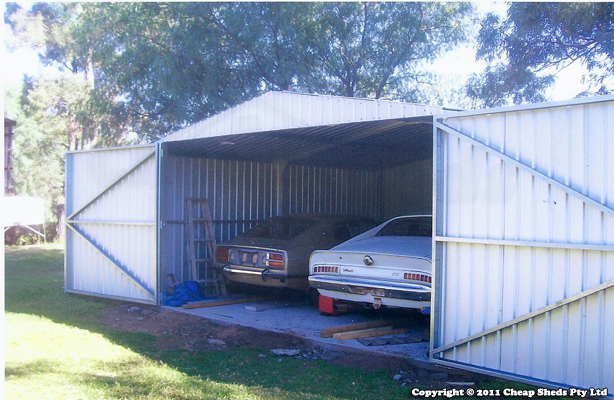 DIY Aussie Garages at Cheap Sheds 2